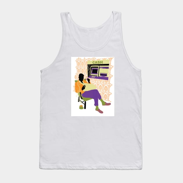 CSMA_money in property2 Tank Top by Neil Webb | Illustrator